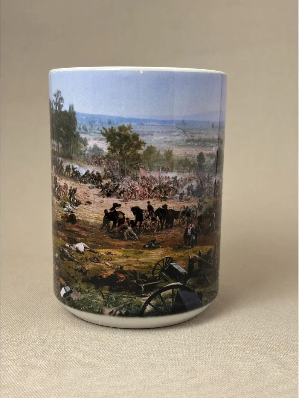 Gettysburg National Military Park Coffee Mug Civil War Battle Painting Cup 15oz
